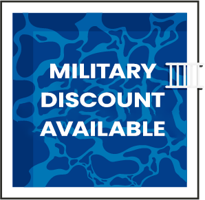 Military Discount Available Badge