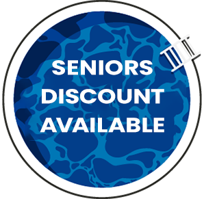 Seniors Discount Available Badge